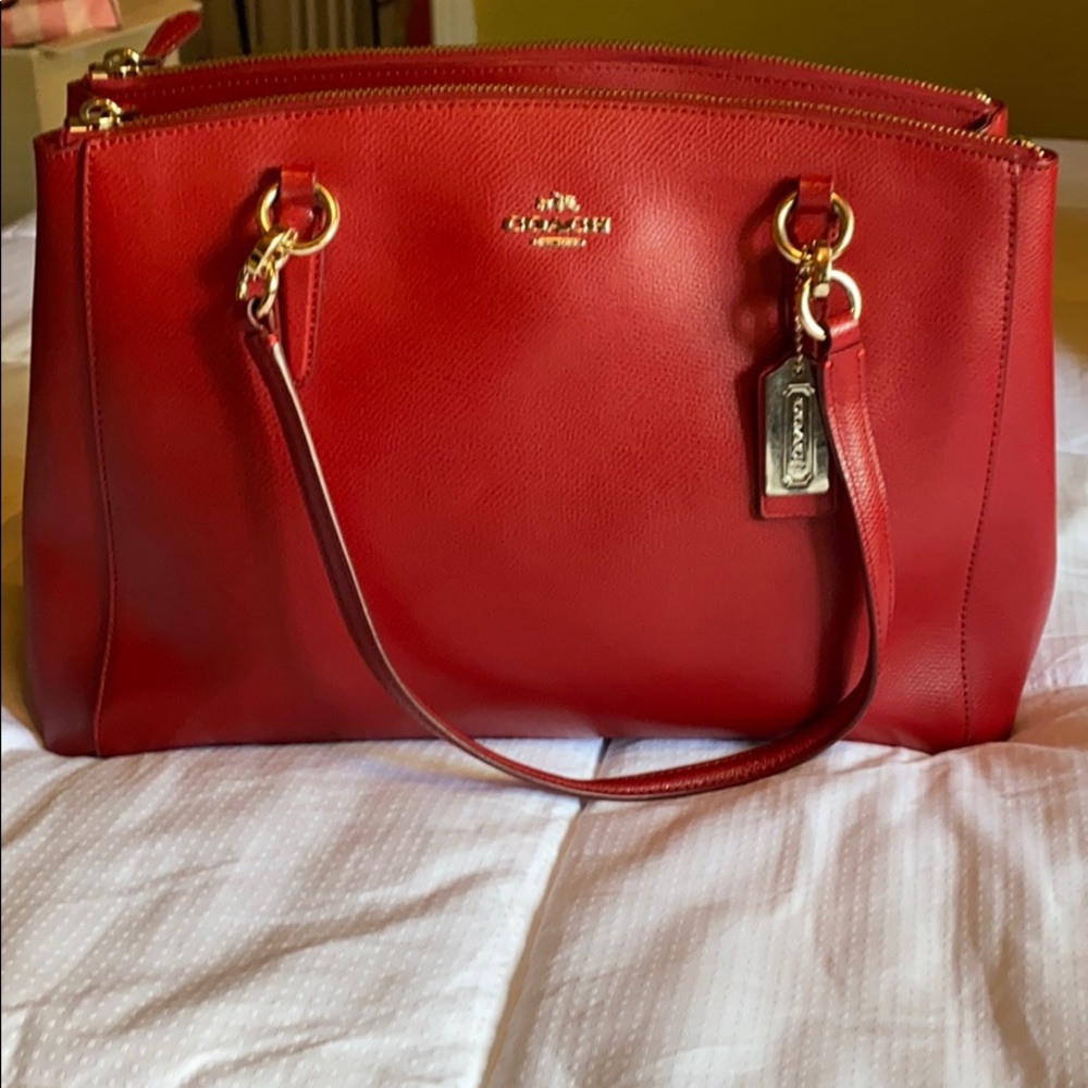 Red Coach purse